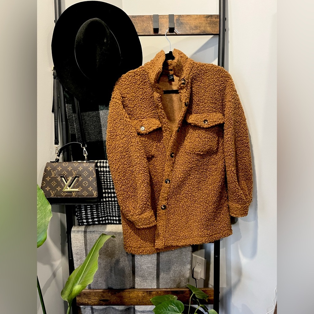 Brown Teddy Coat
